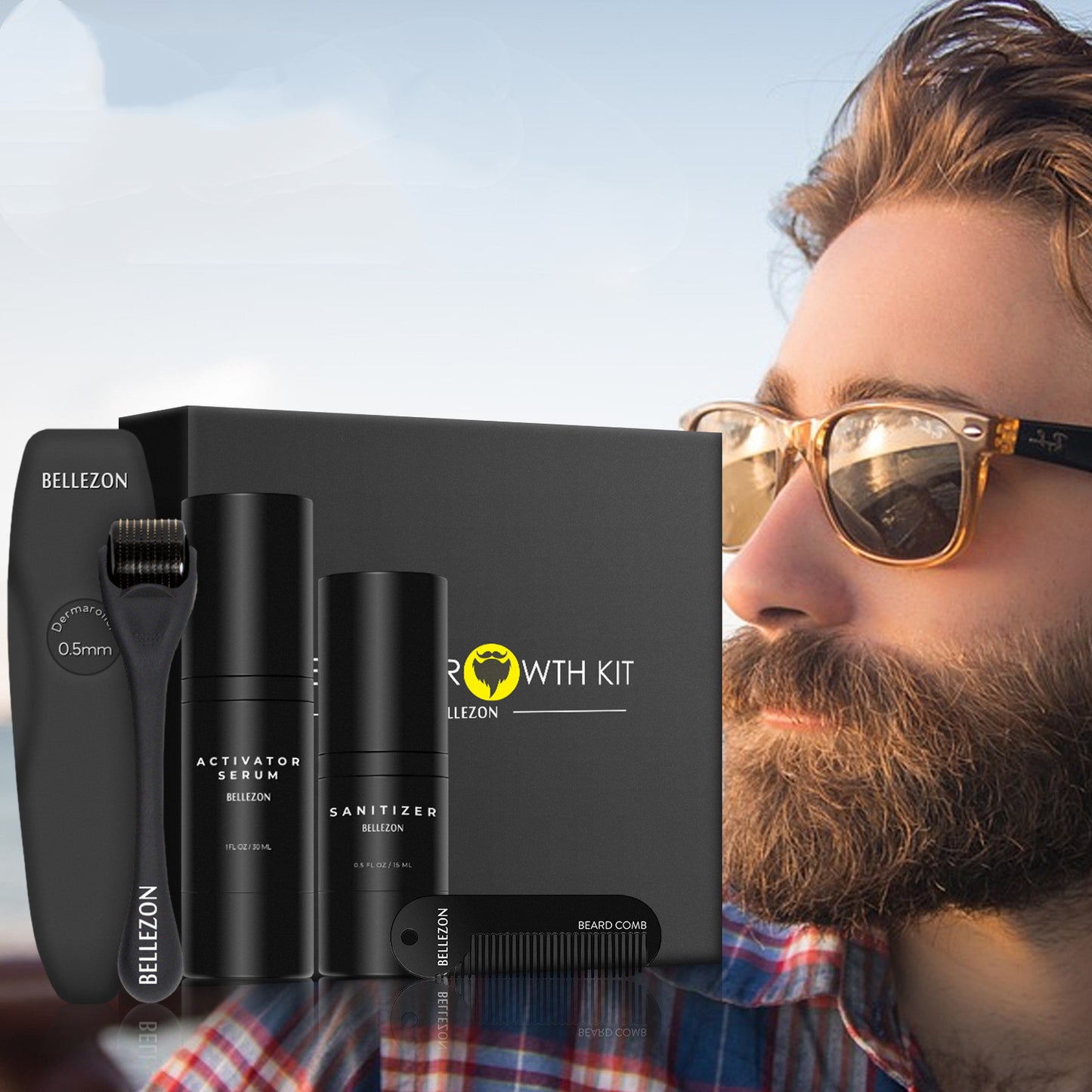 Beard Growth & Care Kit