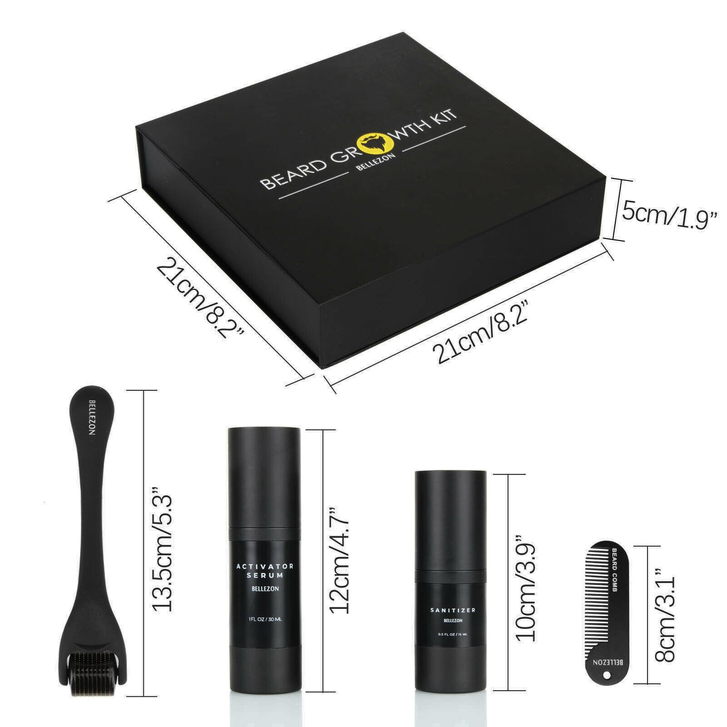 Beard Growth & Care Kit