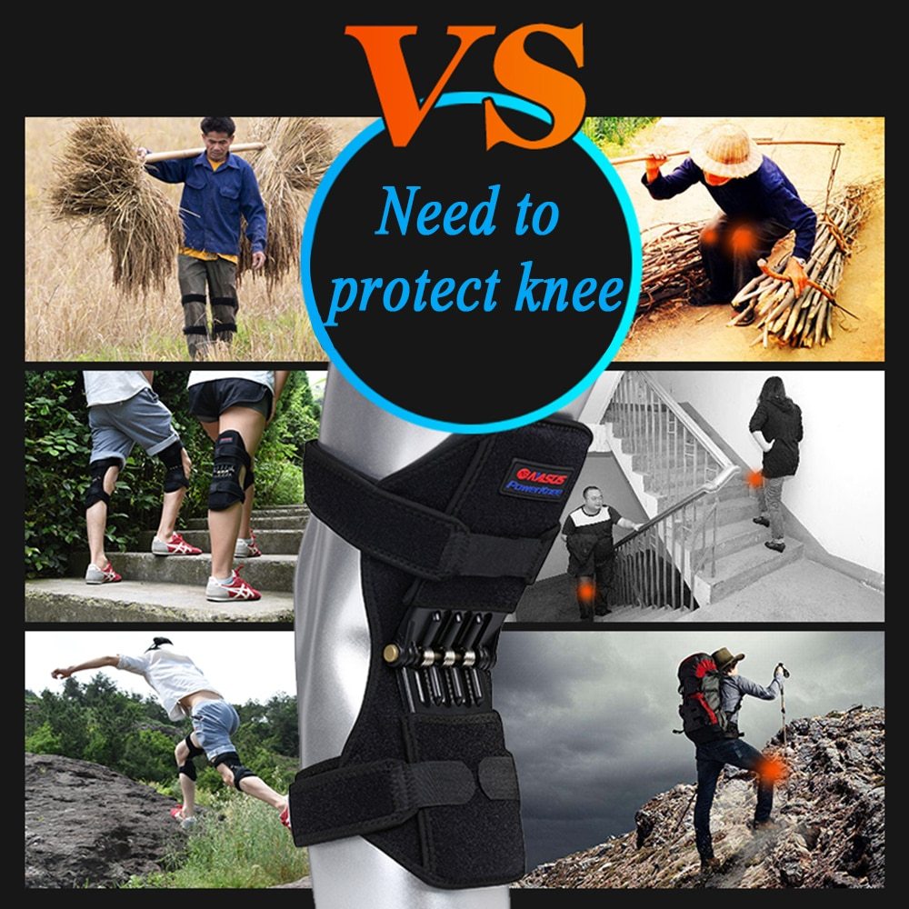 High-Quality Spring Knee Brace – Patella Support