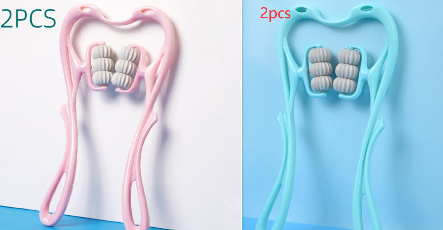 Neck Massage Roller – Six-Wheel Design