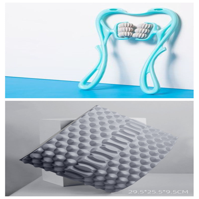 Neck Massage Roller – Six-Wheel Design