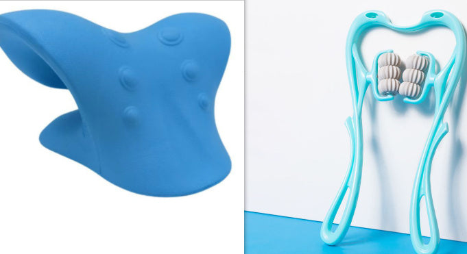 Neck Massage Roller – Six-Wheel Design