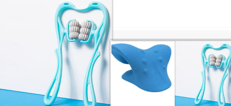Neck Massage Roller – Six-Wheel Design