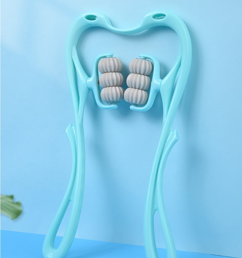 Neck Massage Roller – Six-Wheel Design