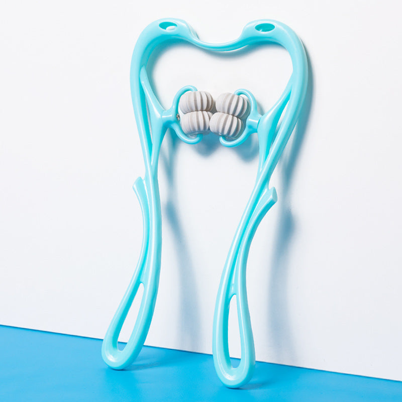 Neck Massage Roller – Six-Wheel Design