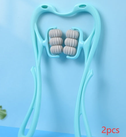 Neck Massage Roller – Six-Wheel Design